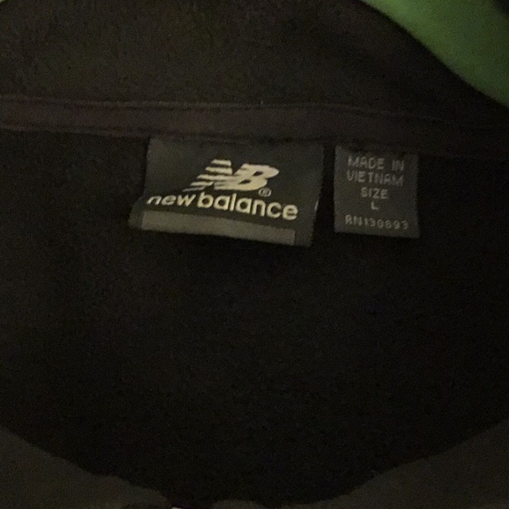 New Balance Large Fleece  lined jacket Men's - Picture 3 of 4